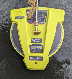 Ryobi Gas Pressure Washer Surface Cleaner Attachment, surface cleaner, pressure washer, pressure washer cleaner