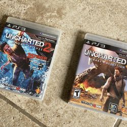 PS3 Uncharted 2 & 3