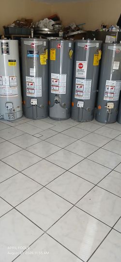 Water Heaters Boilers 40 gallons and 30 gallons