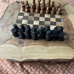 Rustic Chess Board 