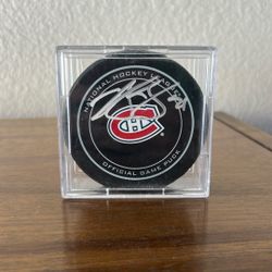Brian Gionta Signed Stanley Cup Playoff Game Puck