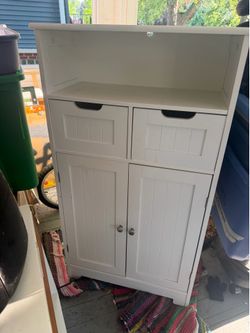 Storage cabinet.