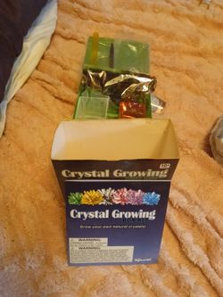 Crystal growing kit - jade green