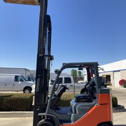 2020 Toyota Forklift 8000 LB BOX CAR SPECIAL