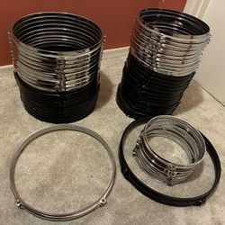 58 4-Hole Hoops for Drum Set or Project