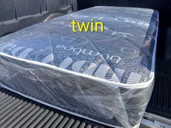$160 twin Mattress Only brand new free delivery Same Day