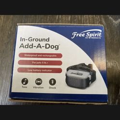 Free Spirit In-Ground Fence Add-A-Dog Collar - Additional, Extra or Replacement