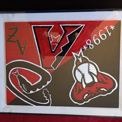 Painting In Glass Picture Frame