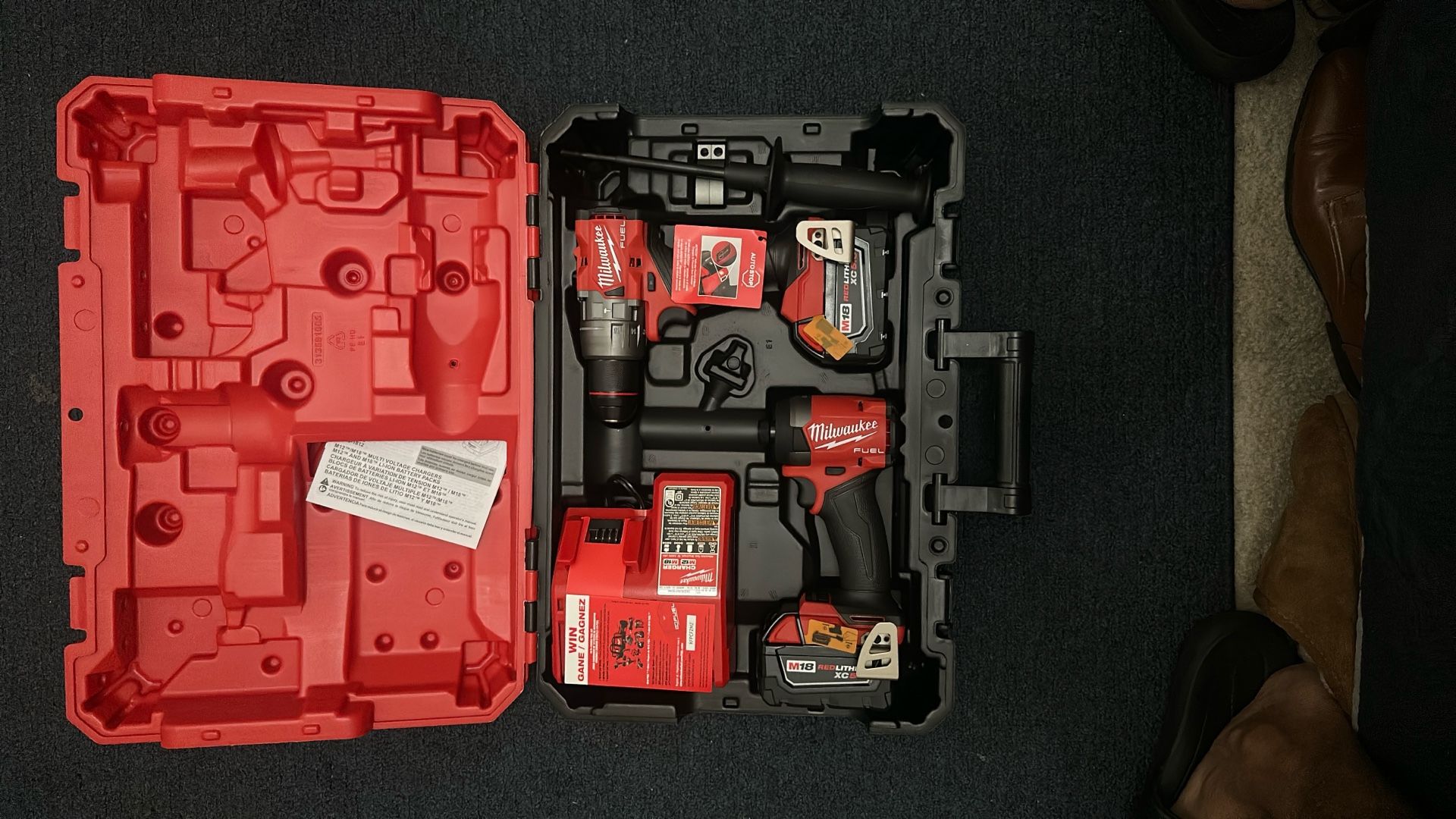 Milwaukee M18 Drill Set