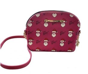 Betsy Johnson Santa Christmas Purse