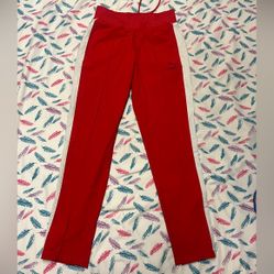 Puma Red and White Track Pants