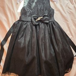 Girls Black Dress