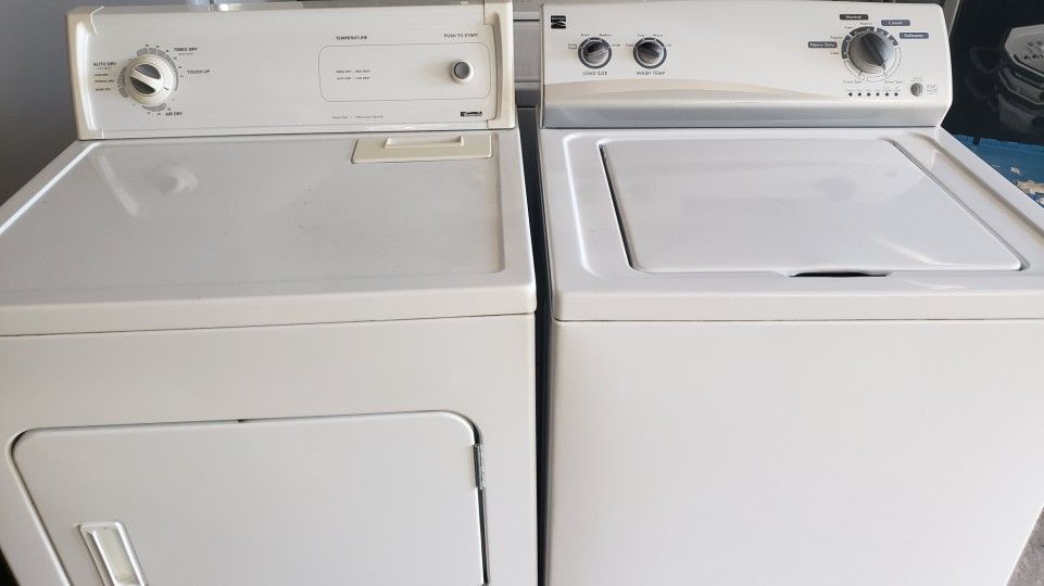 Kenmore Supercapacity  Washer And Dryer