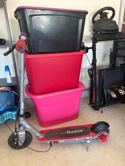Electric razor scooter