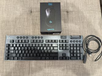 Logitech G915+Pro Wireless Mouse And Keyboard