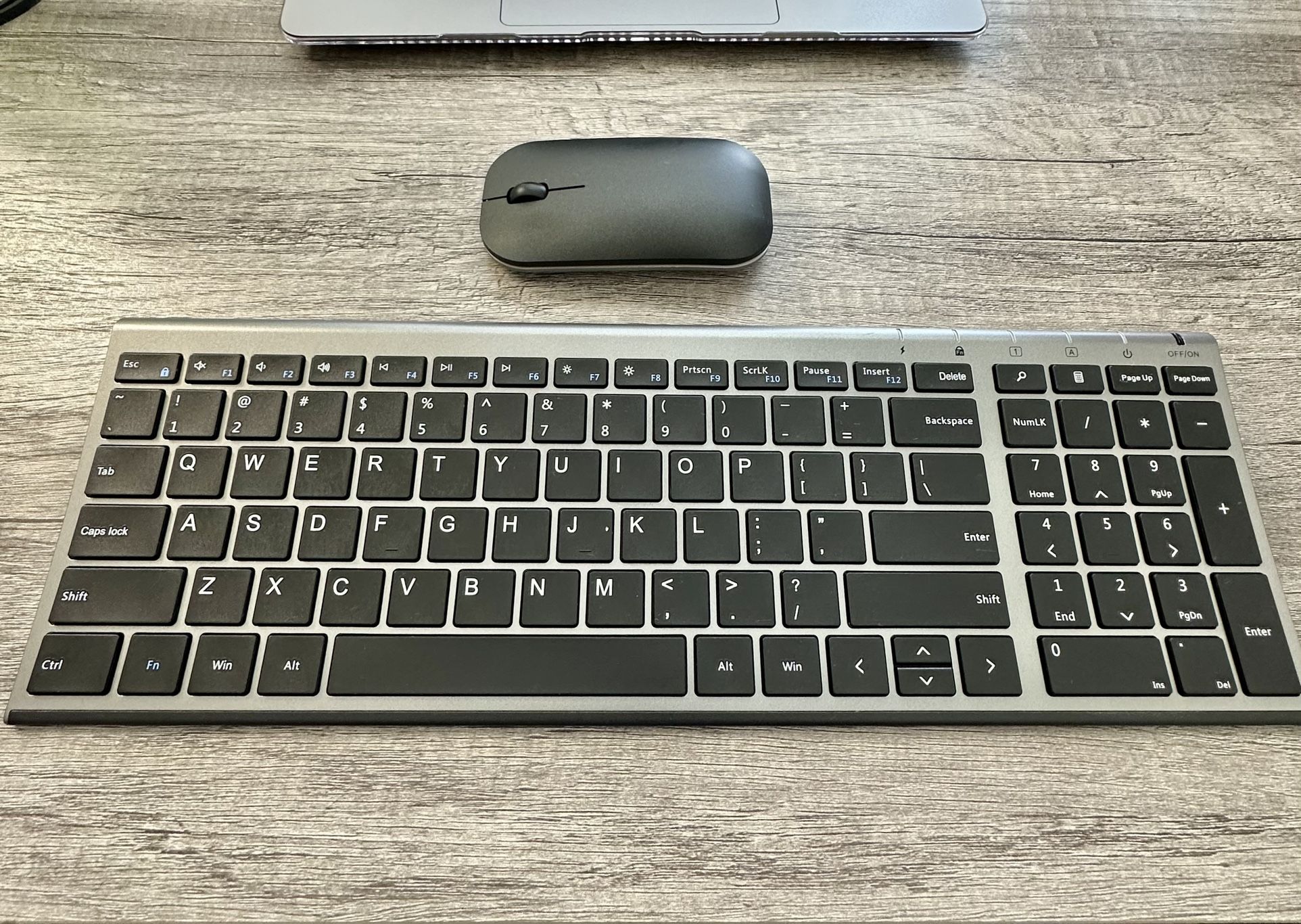 Wireless Keyboard and Mouse 