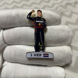 Max verstappen world champion enamel pin brooch anime formula1 f1