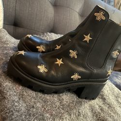 Black Gucci Boots
