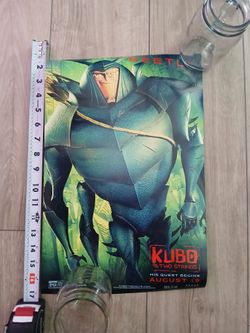 Kubo And The Two Strings Original Double Sided Movie Posters