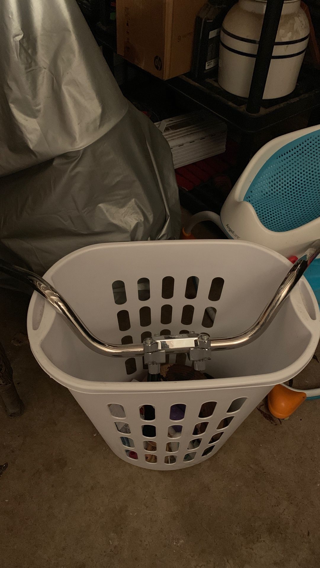 Harley handlebar and clamp