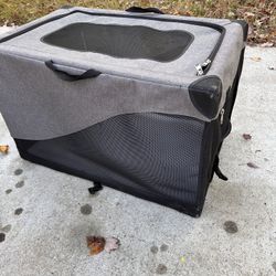 Portable Folding Dog Crate 