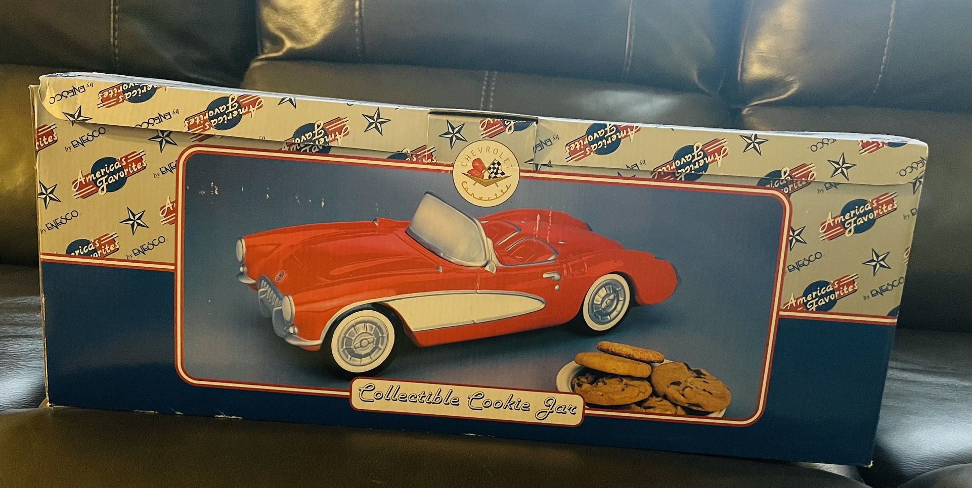 America's Favorites by Enesco 1956 Chevrolet Corvette Collectible Cookie Jar