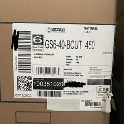 40 Gallon Natural Gas   New In Box