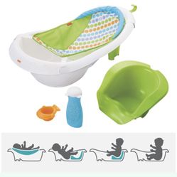 Fisher-Price Baby Bath Tub, 4-In-1 