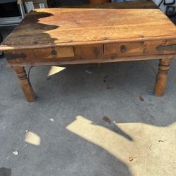 Wood table 