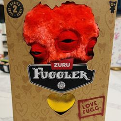 NEW IN BOX: Zuru Fuggler Love Fugg Series 2 Red Annoyed Alien with Gold Heart