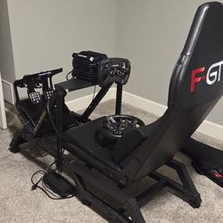 Fanatec DD Extreme With Next Level Racing F-GT Cockpit 