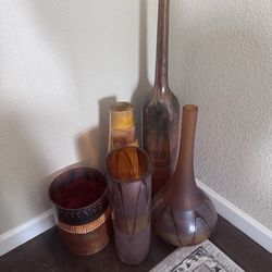 Italian glasswork - five pieces