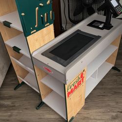 Pretend Grocery Store Stand 