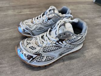 Brand new silver shoes size 8 women/men fit