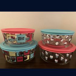 Hello Kitty Pyrex