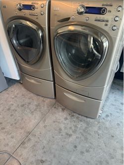 (Price is $400)GE Washer&Dryer Set
