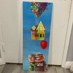 Disney Up Painting Canvas 