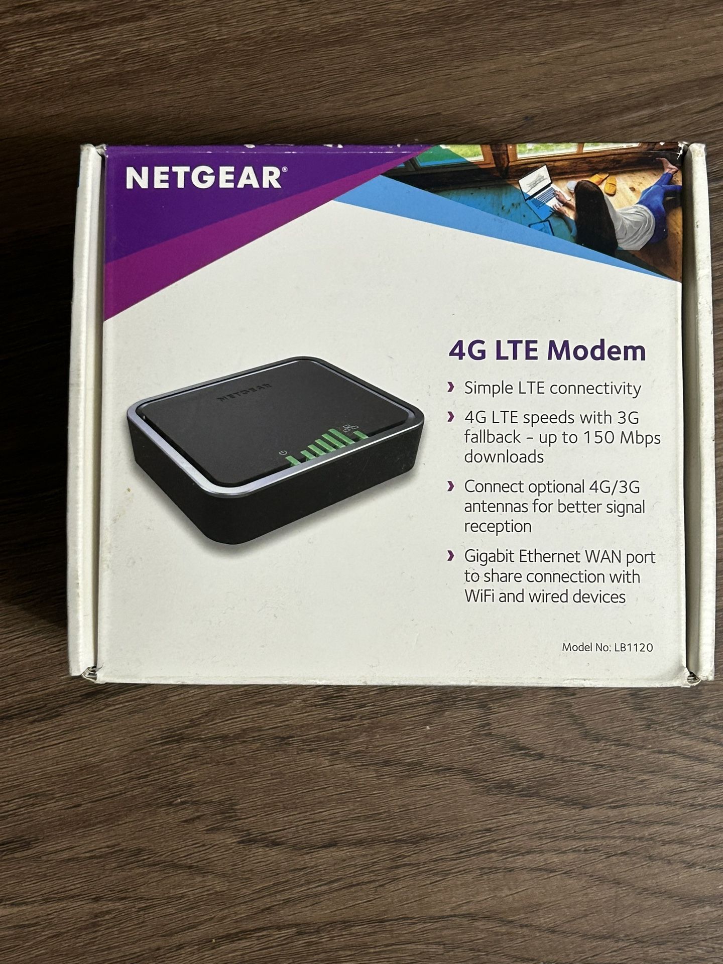 NETGEAR 4G LTE Broadband Modem
