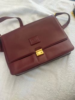 Authentic men’s messenger purse