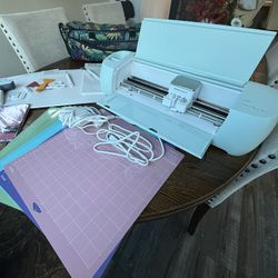 Cricut Explore 3 + Tools, Mats, Cardstock & Case — Used Once / Like New