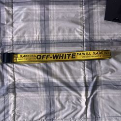 Off White industrial Belt