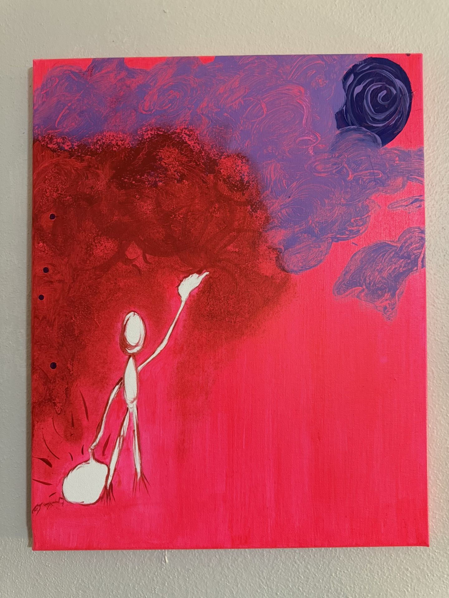 Hand Painted Canvas Art 16x20