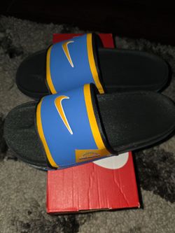 Chargers Nike Slides Size 7