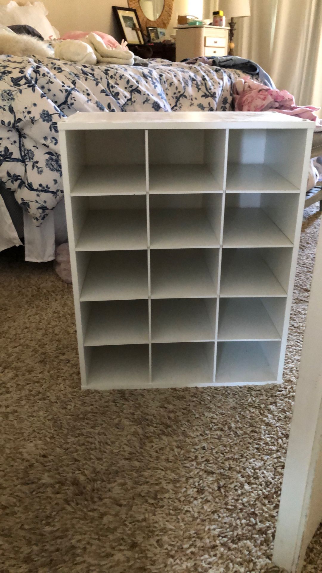 Shoe Organizer With 15 Slots