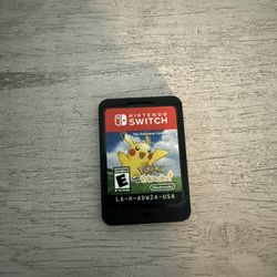 Let’s Go Pikachu Game For Switch $25