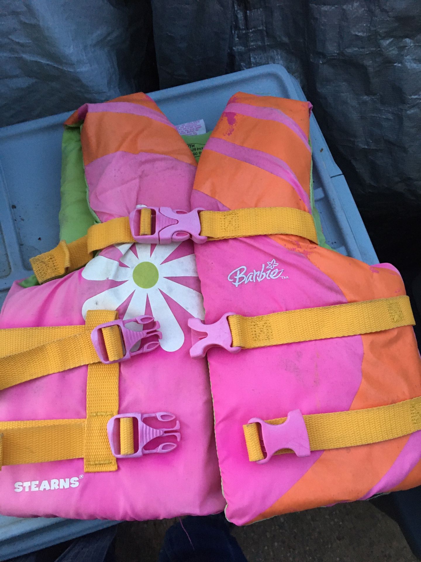 Kids life jacket only $15