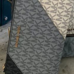 Michael Kors Jet Set Wallet-Blue 