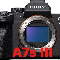 SONY A7SIII – BRAND NEW –4K120 frames MONSTER! 🔥 Sony Alpha Cinema Camera Full Frame |   a7s3