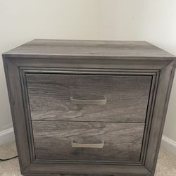 Nightstand / Night Side Table 2 Drawers