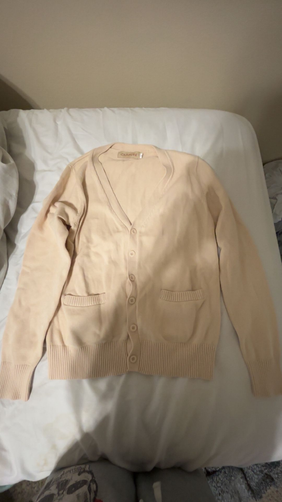 Beige coverup